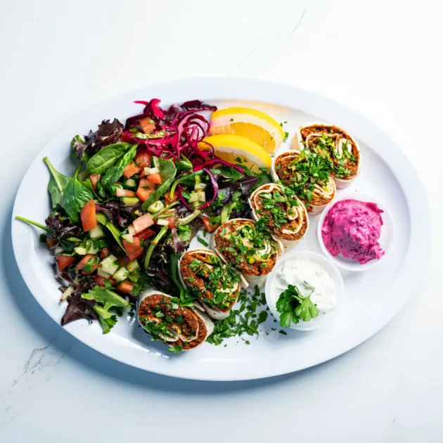 Chi Kofte Sushi Platter (Vegan)
