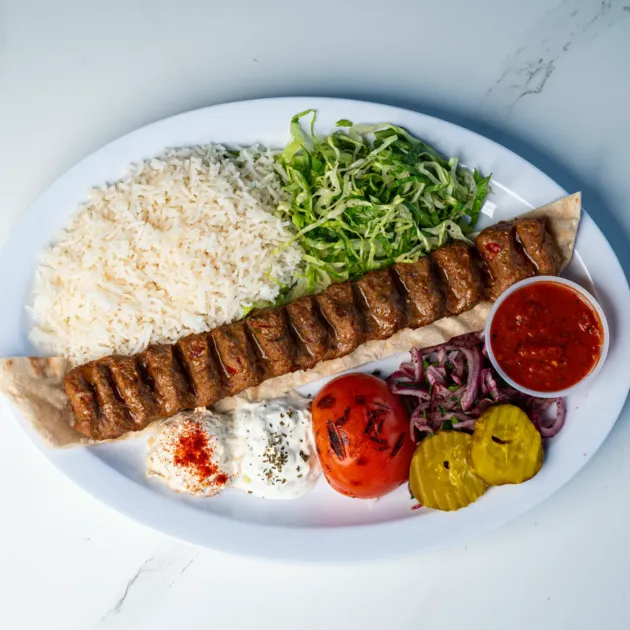 Adana Kebab Platter