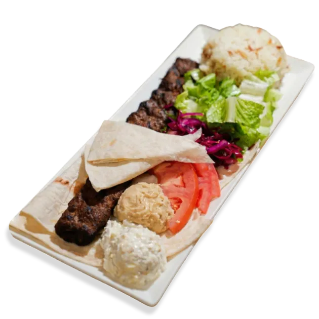 Adana Kebab Platter
