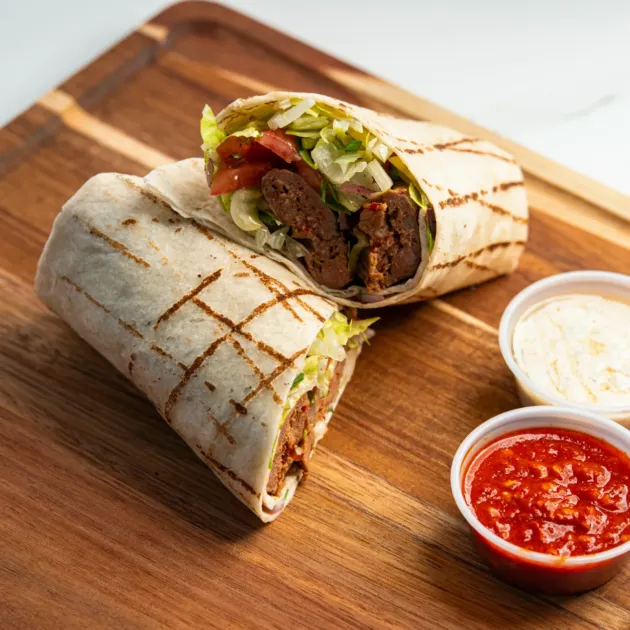 Vegetarian Kofte Wrap